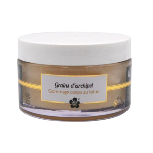 Gommage corps grains d'archipel au lotus bio OAXALIA