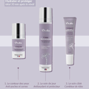 Routine beauté matin Pro-âge bio OAXALIA